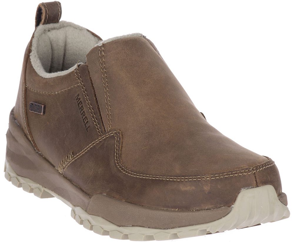 Slip On Senhora - Merrell Icepack Guide Moc Polar Waterproof - Marrom - POL613798